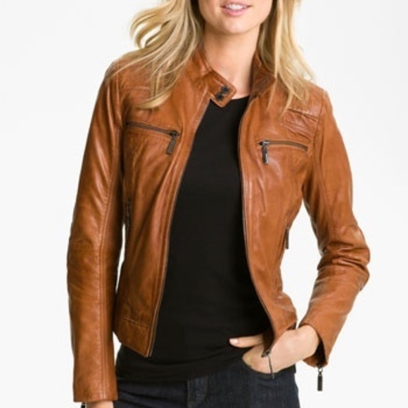 Bernardo 100% Genuine Leather Jacket - Picture 3 of 5